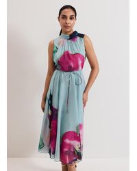 Phase Eight - Petite Tahina Floral Sequin Dress - Lyst