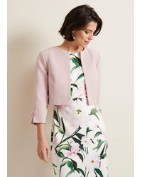 Phase Eight - Zoelle Bow Jacket - Lyst