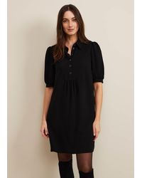 Phase Eight - 's Claudia Button Swing Mini Dress - Lyst