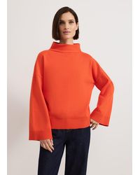 Phase Eight - Blaire Fluted Sleeve Knit Jumper - Lyst