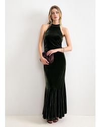 Phase Eight - Theodora Velvet Maxi Dress - Lyst