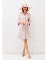 Phase Eight - Cheryl Frill Cuff Occasion Coat - Lyst