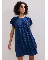 Phase Eight - Claudette Frill Mini Dress - Lyst