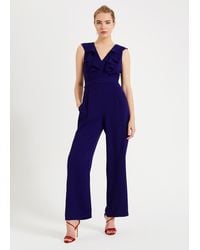 Phase Eight - Linda Frill Wrap Jumpsuit - Lyst