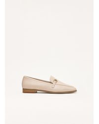 Phase Eight - Leather Detail Loafers - Lyst