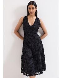 Phase Eight - Paloma Tapework Midi Dress - Lyst