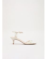 Phase Eight - Leather Strappy Sandals - Lyst