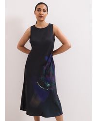 Phase Eight - Petite Felicity Printed Floral Slip Dress - Lyst