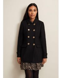 Phase Eight - Petite Aurelie Wool Smart Peacoat - Lyst