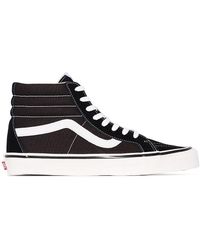 black high top vans shoes