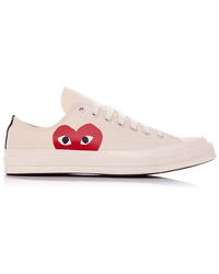 converse comme des garcon play