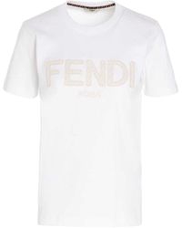 Fendi T-shirts for Women - Up 50% off at Lyst.com