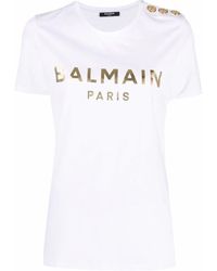 Balmain T-shirts for Women | Online 