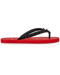 Womens Shoes Flats and flat shoes Sandals and flip-flops Camilla Rubber Thongs Birds Of A Feather in Red 