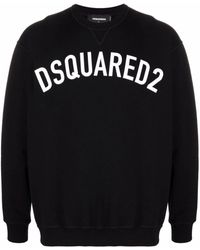 dsquared sweatshirt white