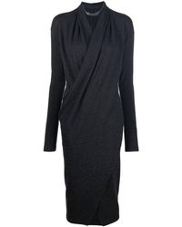 Womens Clothing Dresses Casual and day dresses Brunello Cucinelli Off-shoulder Cashmere-blend Sweater Dress in Black 