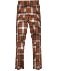 burberry plaid pants mens