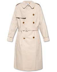 Luisaviaroma Fille Vêtements Manteaux & Vestes Manteaux Trench-coats Trench-coat En Coton Mélangé Imperméable 