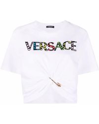 Versace Tops for Women - Up to 60% off | Lyst