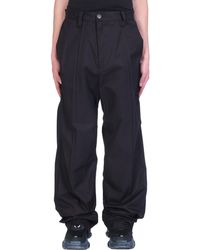 Balenciaga Pants In Cotton in Black for Men | Lyst