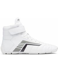 Prada High-top sneakers for Men - Up to 60% off at Lyst.com