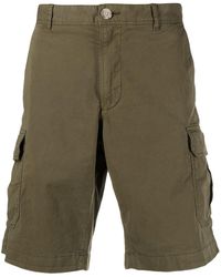 Woolrich Knee-length Cotton Cargo Shorts - Green