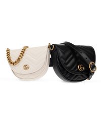 Gucci Marmont Velvet Belt Bag (52.100 RUB) ❤ liked on Polyvore