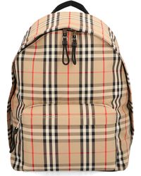 Burberry Vintage Check Backpack - Brown