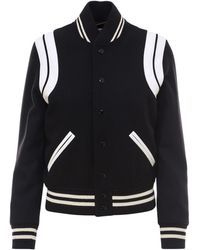 Saint Laurent Casual jackets for Women | Online Sale up to 72% off | Lyst