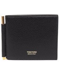 Tom Ford Bar-hinge Wallet - Black
