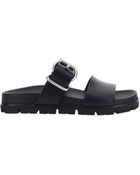 Prada Flat sandals for Women | Online Sale up to 64% off | Lyst