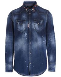 DSquared² Shirts for Men | Online Sale up to 75% off | Lyst