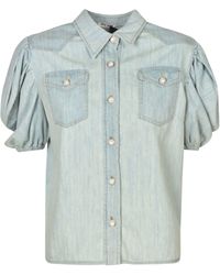 Miu Miu Shirts for Women | Online Sale up to 60% off | Lyst