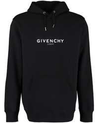 Givenchy 4g Peace Blue Hooded Cotton Sweatshirt for Men gym and workout clothes Hoodies Mens Clothing Activewear 