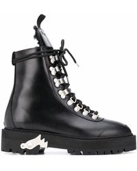 Off-White c/o Virgil Abloh Ankle-high Hiking Boots - Black