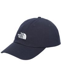 The North Face Cotton Logo Baseball Cap in Black Womens Mens Accessories Mens Hats 