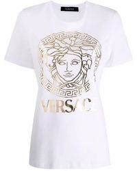 Versace Medusa Head Logo T-shirt - White
