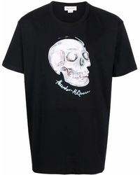Alexander McQueen T-shirts And Polos Black