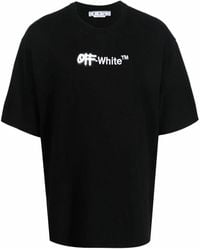 Off-White c/o Virgil Abloh Logo-print T-shirt - Black
