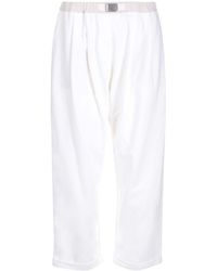 Brunello Cucinelli Baggy Fit Pants - White