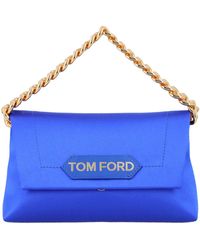 Tom Ford - Satin Label Mini Chain Bag - Lyst