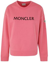 Moncler Women's Sweater in Pink | Lyst