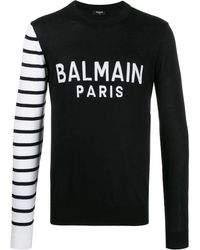 balmain paris mens jumper