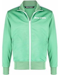 Mens Clothing Activewear Palm Angels Synthetic Polyester Sweatshirt in Green for Men Save 40% gym and workout clothes Sweatshirts 