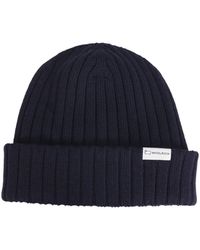 Woolrich Beanie With Patch in Black for Men Save 31% Mens Hats Woolrich Hats 