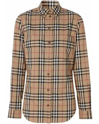 Burberry Shirts for Women | Online Sale up to 74% off | Lyst
