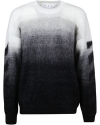 for Men Black Black Save 63% Mens Sweaters and knitwear Off-White c/o Virgil Abloh Sweaters and knitwear Off-White c/o Virgil Abloh Wool Slick Diag Sweater in Black 