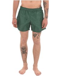 Off-White c/o Virgil Abloh Cotton Bounce Off Sunset Swimshorts in Green for Men Mens Clothing Beachwear Boardshorts and swim shorts Save 52% 