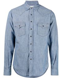 saint laurent button up