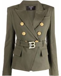 balmain coat women